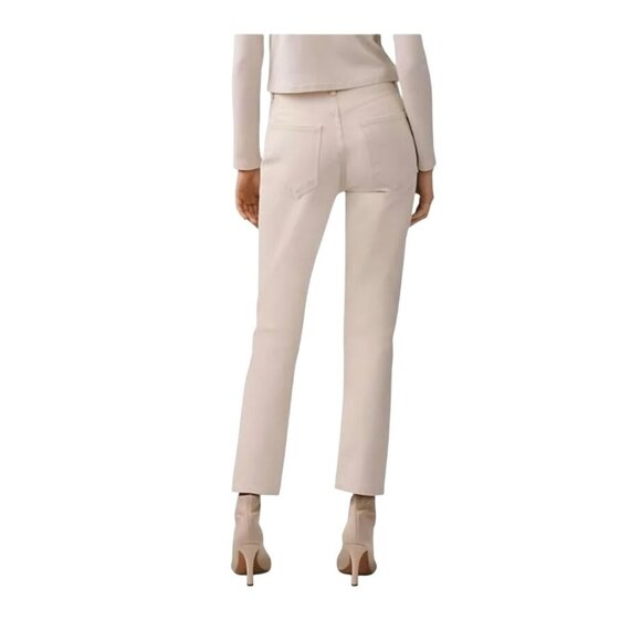 AGOLDE Remy High Rise Straight Leg Jeans Button Fly White Size 29 Preppy Chic - Picture 2 of 15